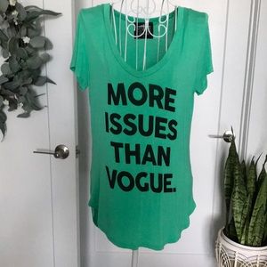 Novelty Graphic Vogue Graphic Tapered Chic Hipster Tee T-shirt Top Shirt Blouse